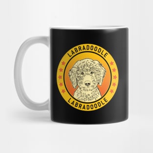 Labradoodle Dog Portrait Mug